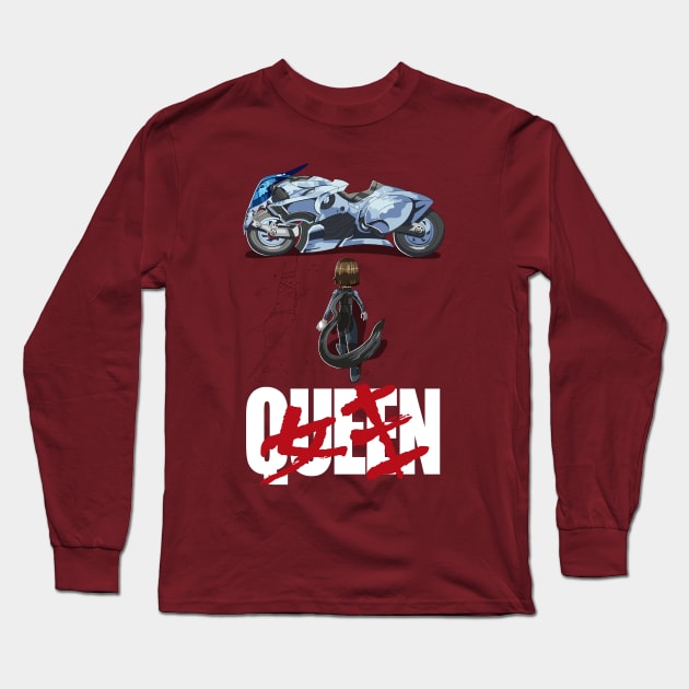 Queen Long Sleeve T-Shirt by Carbonwater